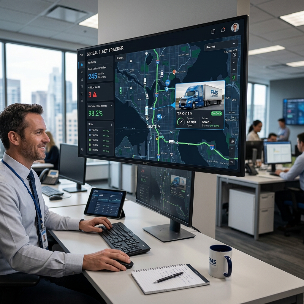 Fleet Management Map Alternative