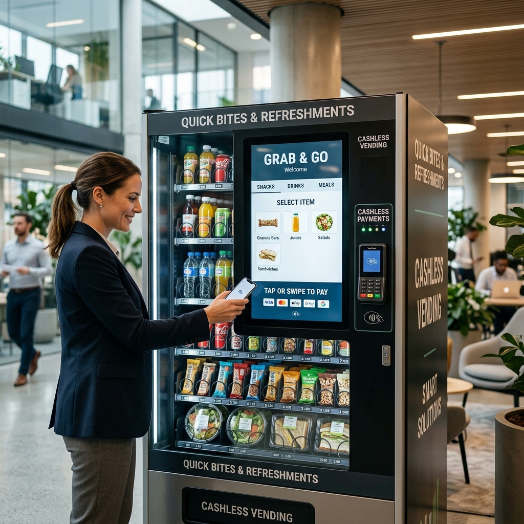 Modern Cashless Vending Machine Alternative